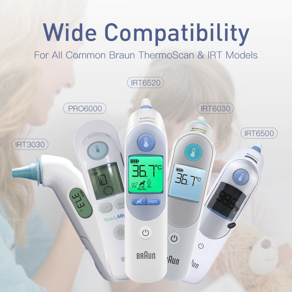 Ear Thermometer Covers Lens Filters Refill Compatible - Temu